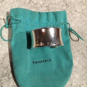 Tiffany & Co large silver bangle